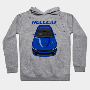 Charger Hellcat - Blue Hoodie